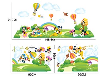 Mickey chơi công viên size to