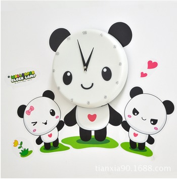 Đồng hồ 3 gấu trúc