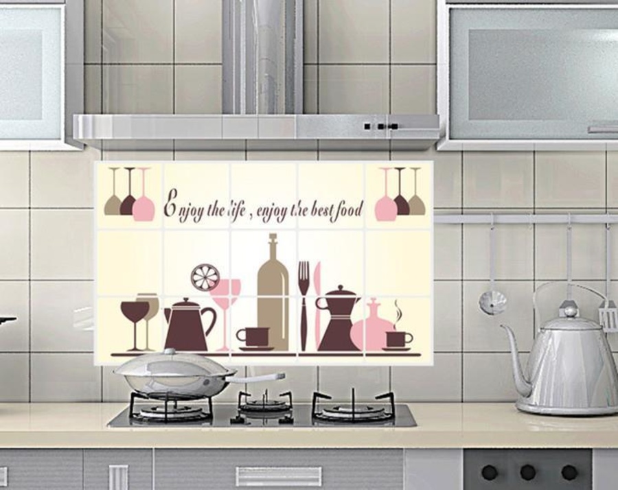 Dán bếp bình trà