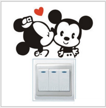 Ổ điện đôi chuột mickey