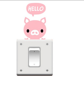 Ổ điện heo hồng