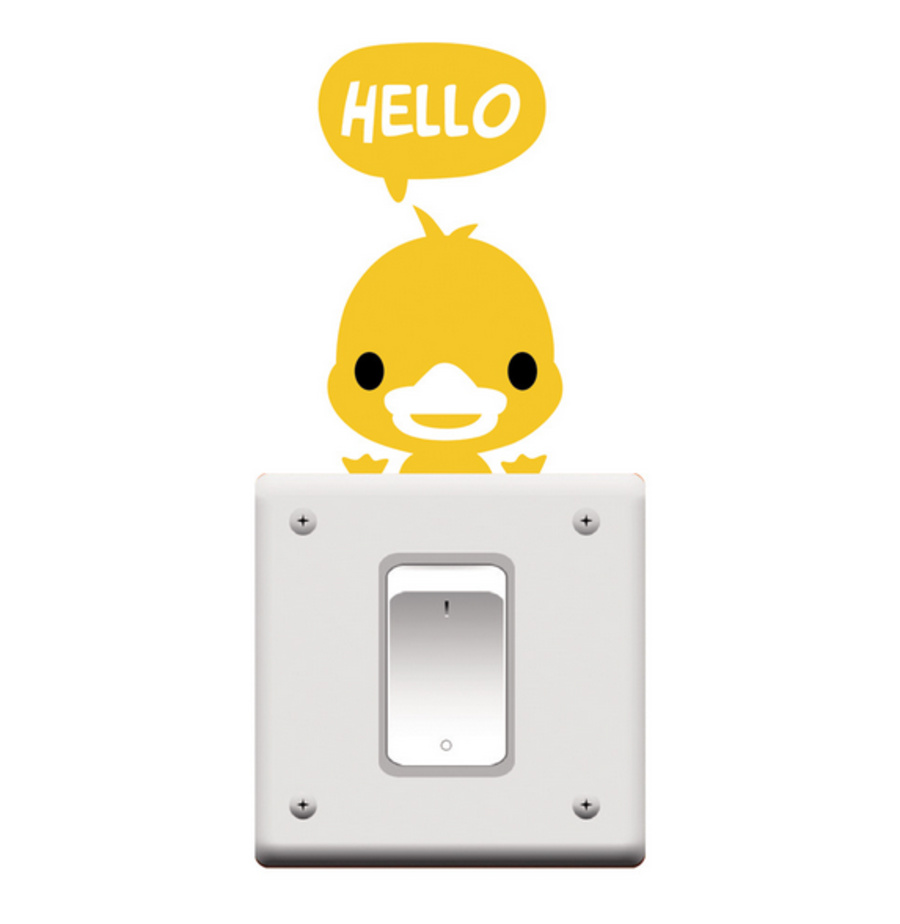 Ổ điện vịt vàng