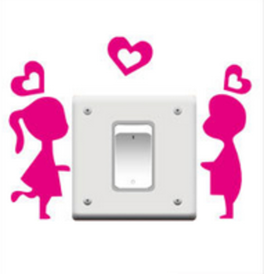 Ổ điện tình nhân hồng