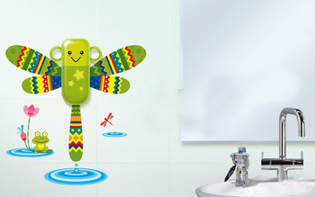 Hộp đựng bàn chải đánh răng chuồn chuồn xanh