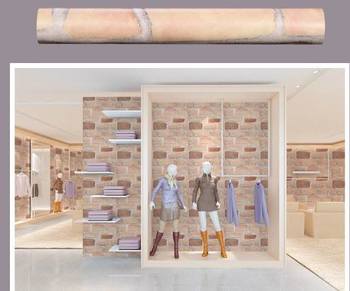 Giấy decal cuộn giả gạch xám 1