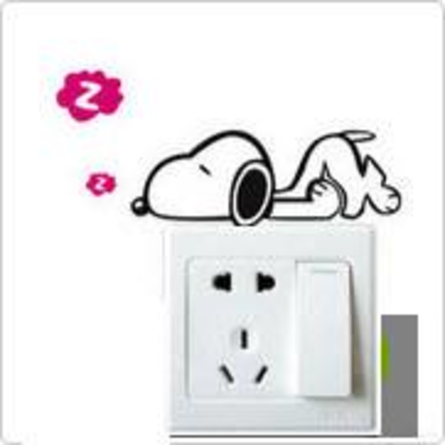 Ổ điện chó ngủ lười