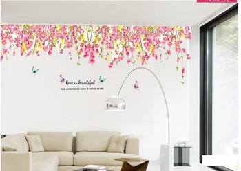 Giàn hoa loa kèn hồng