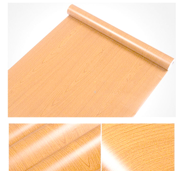 Giấy decal cuộn giả vân gỗ vàng 2