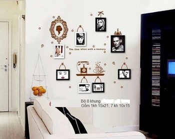 Khung gỗ bộ 8 khung - KG037