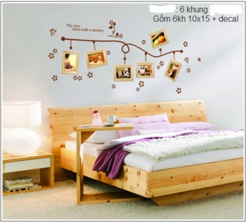 Khung gỗ bộ 6 khung- KG017