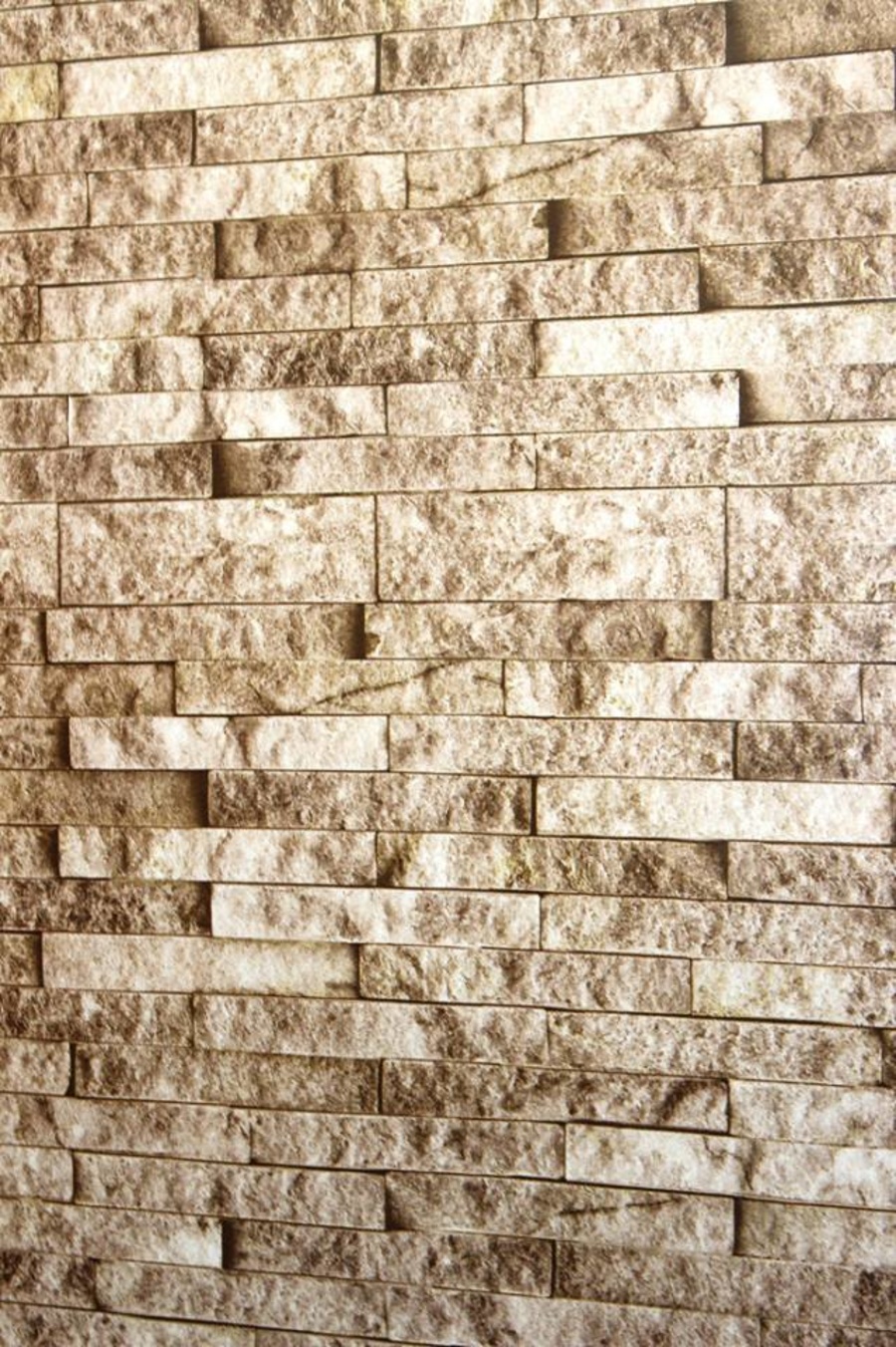 Giấy Decal cuộn giả đá dài màu nâu