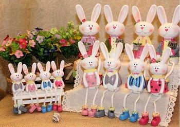 Búp bê thỏ (1 cặp trung)