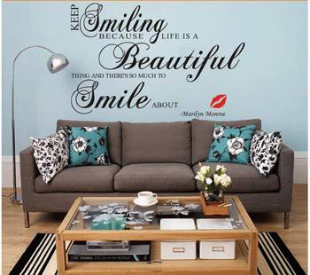 Decal dán tường Chữ trắng đen 10 (dán 2 lớp định hình)