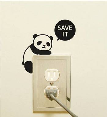 Ổ điện gấu panda