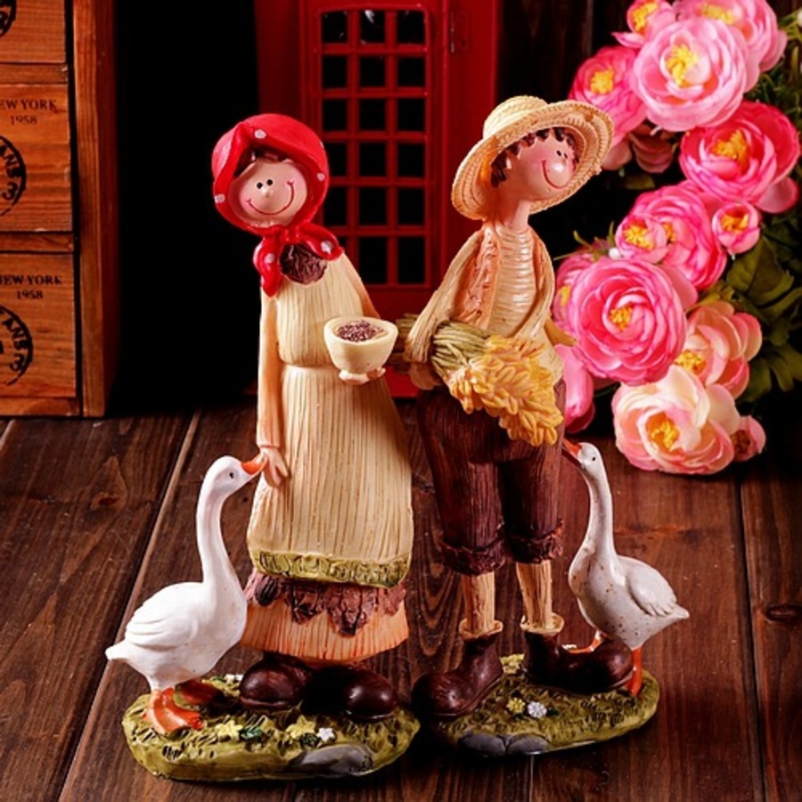 Cặp búp bê nông dân