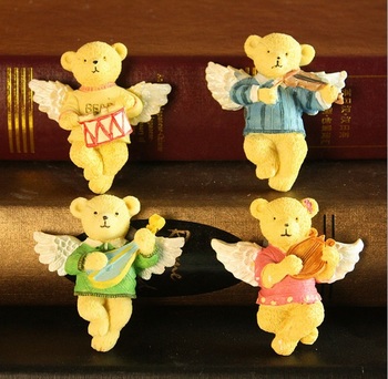 Bộ gấu chơi nhạc dán tủ lạnh