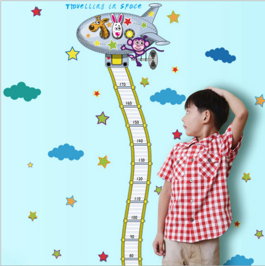 Decal thước đo kinh khí cầu 2