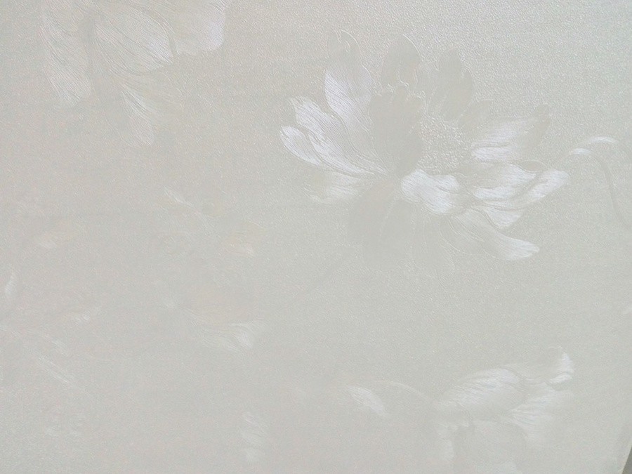 Giấy decal cuộn dây leo hoa hồng trắng(277)