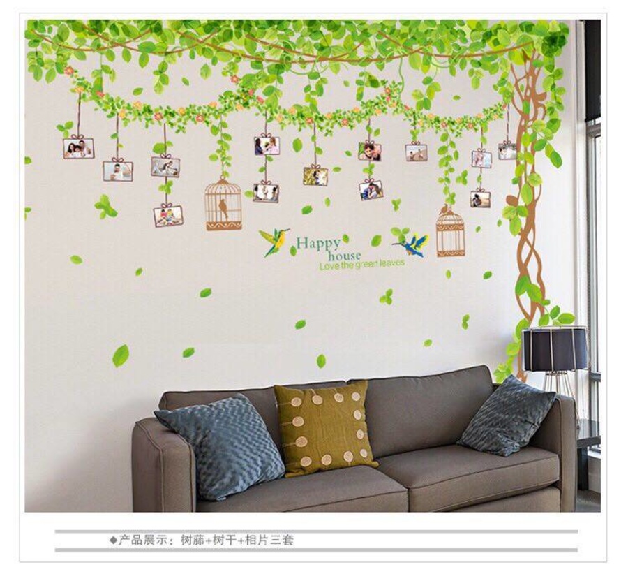 Dây leo photo xanh to