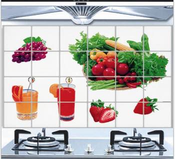 Decal dán bếp ly sinh tố size 60x90cm