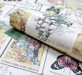 Decal cuộn tem nghệ thuật