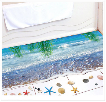 Decal dán tường Sao biển tạo cảm giác 3D