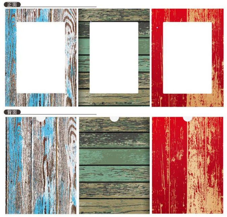 Khung giấy giả gỗ size lớn