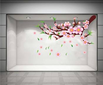 Decal cành đào khoe sắc đón xuân 2 (HN)