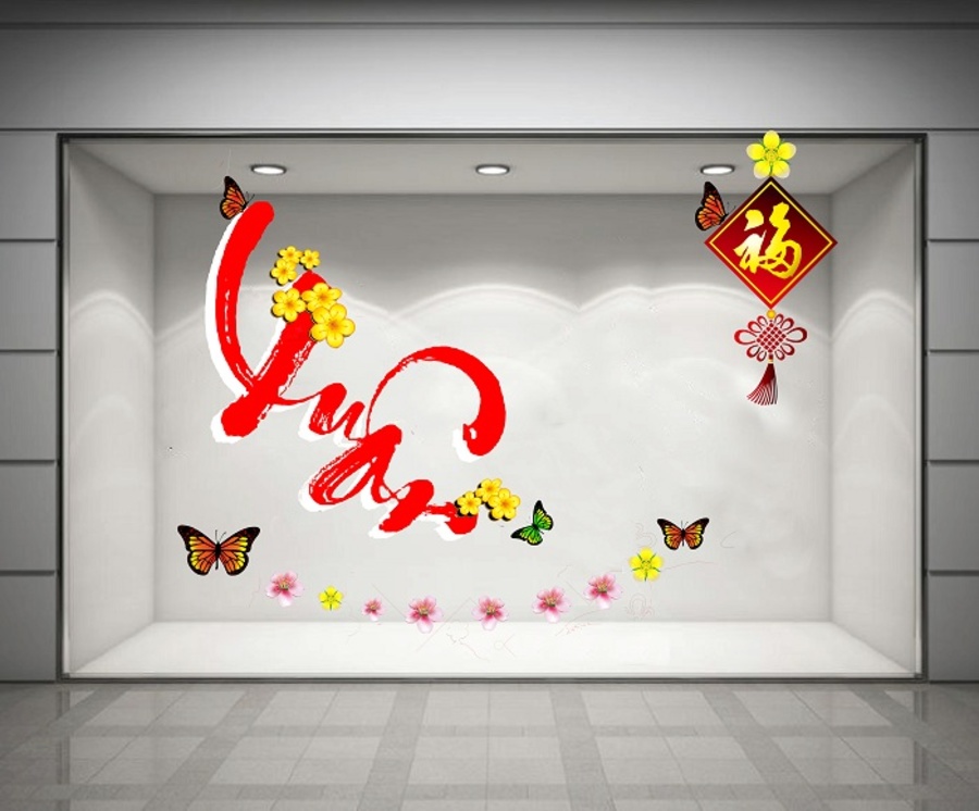 Decal chào xuân 2