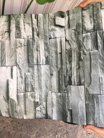 Giấy decal cuộn giả đá xám 5