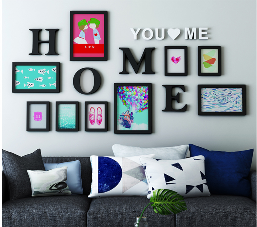 Khung gỗ bộ 9 khung  KG131