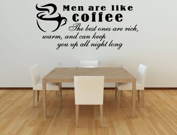 Decal dán tường Coffee 5