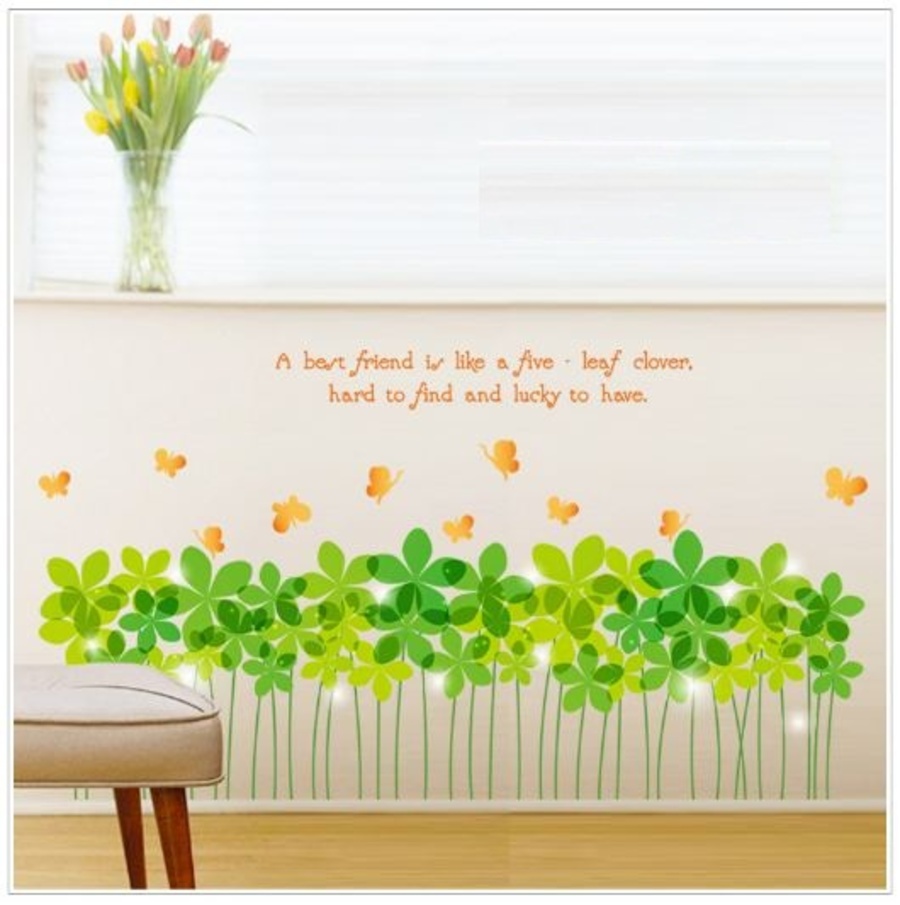 Chân tường hàng rào cây 5 lá