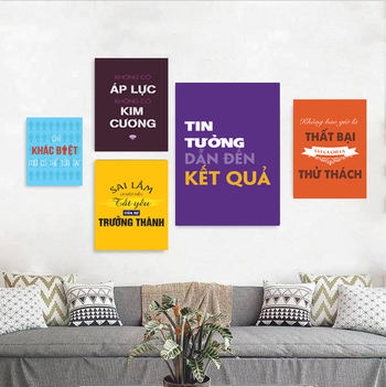 Combo tranh văn phòng 12