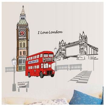 Decal xe bus London