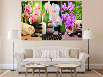 Tranh treo tường Spa hoa lan
