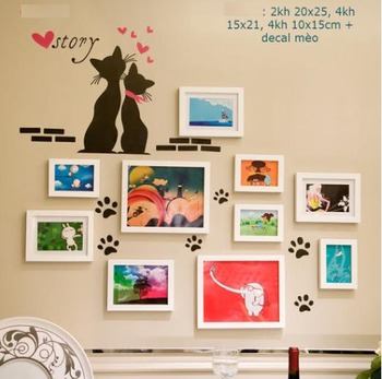 Bộ khung ảnh 10 khung - KG086