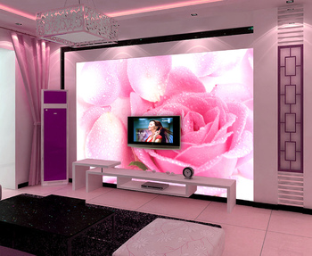 Tranh Dán Tường Đóa Hoa Hồng Khoe Sắc