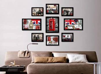 Khung gỗ bộ 9 khung KG136