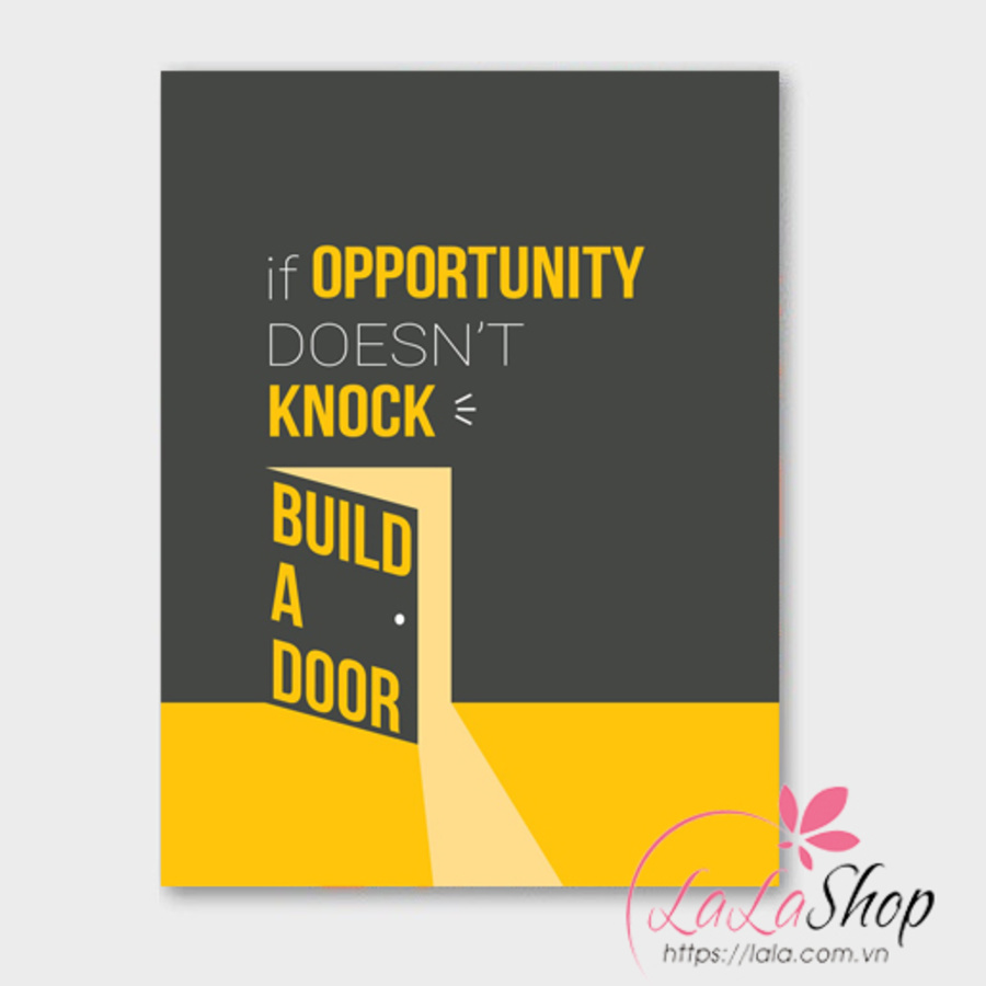 Decal văn phòng build a door