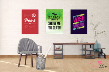 Combo tranh văn phòng 6