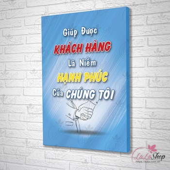 Tranh treo tường giúp được khách hàng là niềm hạnh phúc của chúng tôi