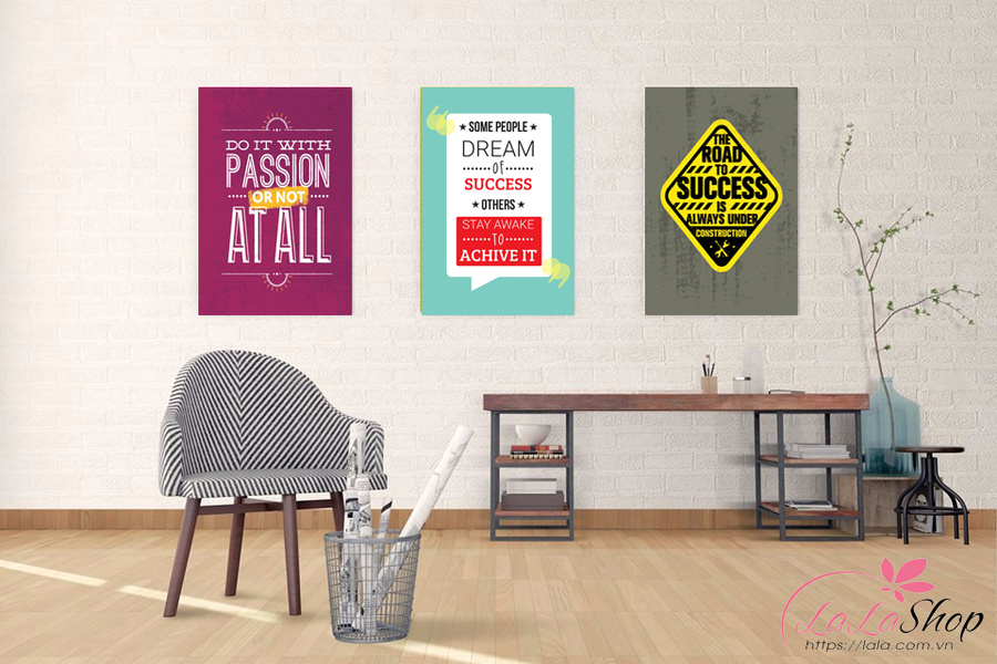 Tranh văn phòng bộ combo 1