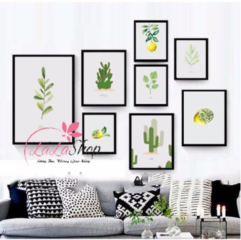 Bộ khung ảnh xương rồng
