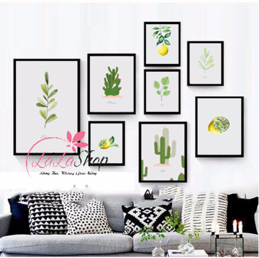 Bộ khung ảnh xương rồng