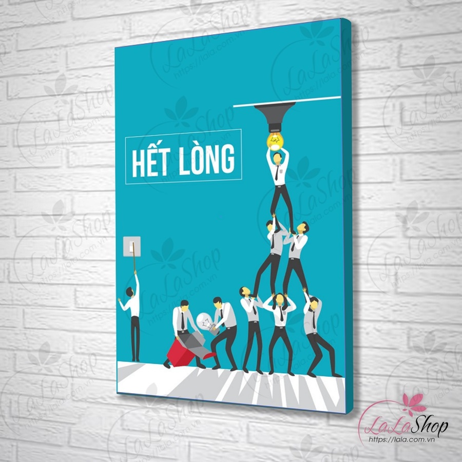 Tranh treo tường hết lòng