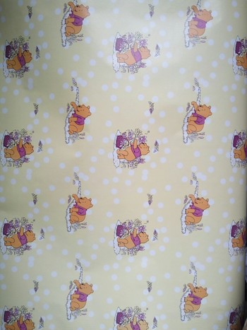 Giấy decal cuộn gấu Pooh khổ 0.9m