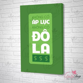 Decal văn phòng không có áp lực không có đô la