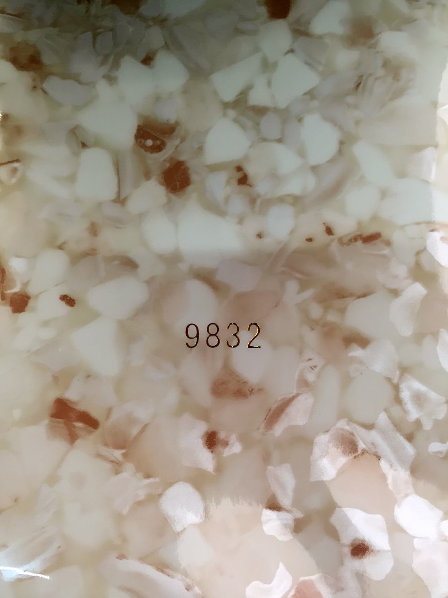 Giấy decal cuộn giả đá trắng 3 khổ 1m2