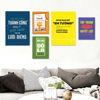 Tranh văn phòng combo 19